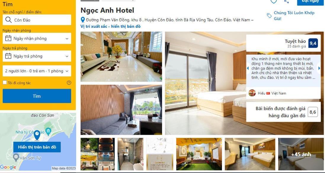 Ngoc Anh Hotel Chi Khu Co Ong エクステリア 写真